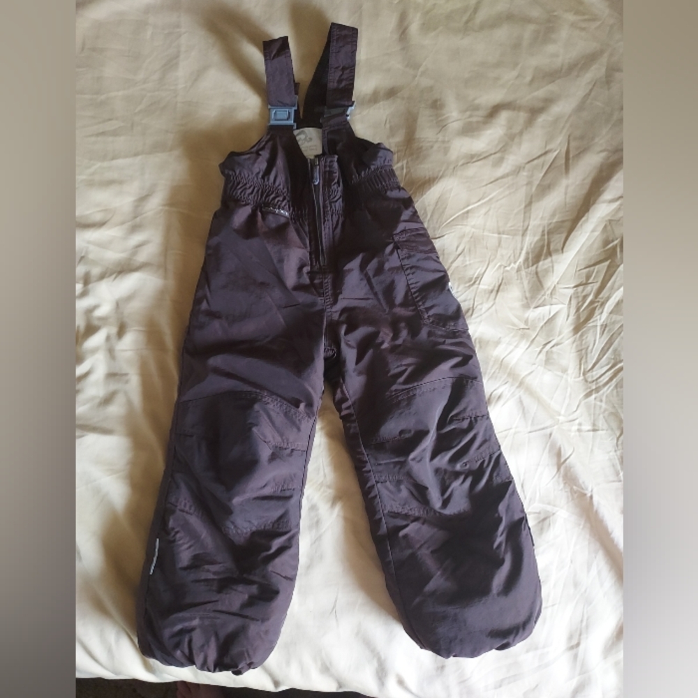 Jupa Sports Girls Size 4 Snow Bib Rootbeer Nwot Stylish &Warmth